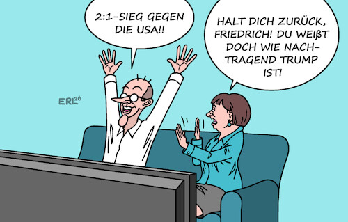 Vorsicht beim Jubeln!