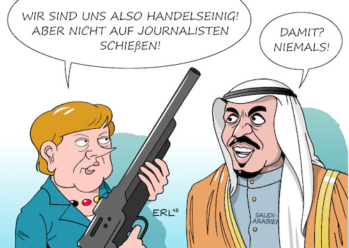 Waffen an Saudi-Arabien