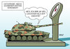 Cartoon: Abzug schwerer Waffen (small) by Erl tagged ukraine,ostukraine,krieg,waffenstillstand,abzug,scher,waffen,separatisten,russland,panzer,gewicht,waage,karikatur,erl