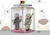 Cartoon: Afghanistan (small) by Erl tagged afghanistan,taliban,radikal,islamismus,militäreinsatz,westen,usa,deutschland,abzug,drehtür,kommen,gehen,militär,kundus,eroberung,rückeroberung,karikatur,erl