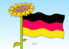 Cartoon: An der Spitze (small) by Erl tagged politik,umfragewerte,grüne,platz,spitze,flagge,fahnenstange,karikatur,erl