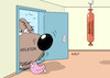 Cartoon: BAföG (small) by Erl tagged politik,bildung,ausbildung,studium,bundesausbildungsförderungsgesetz,bafög,erhöhung,auffressen,inflation,hund,wurst,karikatur,erl