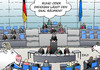 Cartoon: Bundestag Erdogan (small) by Erl tagged bundestag,debatte,flüchtlinge,türkei,abkommen,deal,schmähgedicht,böhmermann,erdogan,vortrag,ziegen,karikatur,erl