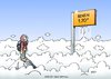 Cartoon: Das ist der Gipfel! (small) by Erl tagged benzinpreis,hoch,benzin,auto,autofahrer,ärger,gipfel,wolken