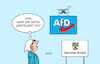 Cartoon: Drohne (small) by Erl tagged politik,landtagswahl,sachsen,anhalt,umfrage,führung,afd,rechtsextrem,drohne,verdacht,russland,karikatur,erl