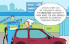 Cartoon: Ende Tankrabatt (small) by Erl tagged politik,irankrieg,anstieg,benzinpreis,spritpreis,bundesregierung,einführung,tankrabatt,ende,auto,autofahrer,tankstelle,karikatur,erl