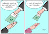 Cartoon: Equal Pay Day (small) by Erl tagged politik,gleichberechtigung,frau,mann,lohn,gehalt,ungleichheit,gender,gap,equal,pay,day,märz,frauen,arbeit,umsonst,karikatur,erl