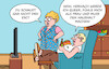 Cartoon: ESC (small) by Erl tagged politik,kultur,musik,eurovision,song,contest,esc,sängerin,sänger,queer,fernsehen,zuschauer,cismann,hausfrau,karikatur,erl