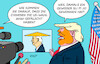 Cartoon: Fälschung (small) by Erl tagged politik,usa,präsident,trump,behauptung,china,manipulation,fälschung,us,wahl,2020,sieger,sleepy,joe,biden,karikatur,erl