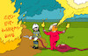 Cartoon: Feuerteufel (small) by Erl tagged politik,klima,klimawandel,erderwärmung,klimaschutz,feuerwehr,sabotage,kündigung,usa,trump,feuerspucker,karikatur,erl