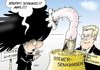 Cartoon: Freunde Des Pleitegeiers (small) by Erl tagged fdp,steuersenkungen,städte,gemeinden,pleite,pleitegeier,futter,freunde,westerwelle