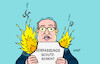 Cartoon: Gefahr von rechts und links (small) by Erl tagged politik,verfassungsschutz,bericht,gefahr,rechtsextremismus,linksextremismus,innenminister,dobrindt,feuer,karikatur,erl