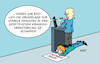 Cartoon: Gesundheitsreform (small) by Erl tagged politik,gesundheitsreform,verabschiedung,bundestag,gesundheitsministerin,warken,grundlage,finanzen,gesetzliche,krankenkassen,beitragszahlerin,beitragszahler,karikatur,erl