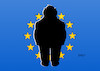 Cartoon: Helmut Kohl (small) by Erl tagged helmut,kohl,bundeskanzler,altbundeskanzler,tod,geschichte,kanzler,der,einheit,einigung,europa,europäer,überzeugung,euro,cdu,schwarzer,riese,oggersheim,licht,schatten,spendenaffäre,große,lücke,sterne,karikatur,erl