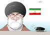 Cartoon: Iran (small) by Erl tagged iran,staat,islam,geistliche,regierung,macht,einfluss,nahost,wirtschaft,lebensverhältnisse,meinungsfreiheit,demokratie,unterdrückung,proteste,führung,turban,bart,rasierapparat,demonstration,demonstranten,karikatur,erl