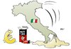 Cartoon: Italien Patt (small) by Erl tagged italien,wahl,patt,pattex,berlusconi,grillo,bersani,eu,euro,angst,unsicherheit