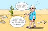 Cartoon: Klimawandel (small) by Erl tagged politik,sommer,wetter,hitze,hitzewelle,klima,klimawandel,erderwärmung,klimaleugner,wüste,karikatur,erl