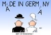 Cartoon: Made in Germany (small) by Erl tagged made,in,germany,herkunft,bezeichnung,herstellung,gesetz,eu,änderung,wirtschaft