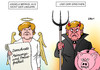 Cartoon: Merkel (small) by Erl tagged angela,merkel,bundeskanzlerin,deutschland,sicht,blickwinkel,perspektive,ungarn,hoffnung,meinungsfreiheit,pressefreiheit,gelenkte,demokratie,viktor,orban,griechenland,alexis,tsipras,sparkurs,diktat,eu,engel,teufel,sparschwein,karikatur,erl