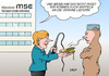 Cartoon: Merkel bei Putin II (small) by Erl tagged angela,merkel,wladimir,putin,ukraine,krieg,diplomatie,sanktionen,zuckerbrot,peitsche,honigbrot,frieden,bär,ostukraine,separatisten,münchen,münchner,sicherheitskonferenz,msc,karikatur,erl