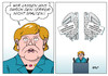 Cartoon: Merkel im Bundestag (small) by Erl tagged charlie,hebdo,satire,zeitschrift,paris,anschlag,islamismus,gedenken,bundestag,rede,bundeskanzlerin,angela,merkel,spaltung,terror,gesellschaft,demokratie,meinungsfreiheit,pressefreiheit,vorratsdatenspeicherung,pro,contra,adler,karikatur,erl