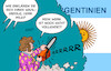 Cartoon: Milei (small) by Erl tagged politik,argentinien,zwischenwahl,kongress,erfolg,partei,präsident,milei,kettensäge,turbokapitalismus,karikatur,erl