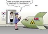 Cartoon: Nordkorea Bußgeld (small) by Erl tagged nordkorea,atombombe,drohung,usa,südkorea,sanktionen,manöver,militär,stärke,deutschland,verkehrsminister,ramsauer,bußgeld,erhöhung,strafzettel,obama