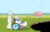 Cartoon: Pflege (small) by Erl tagged politik,medizin,gesundheit,alter,pflege,pflegeversicherung,milliardenloch,rollstuhl,karikatur,erl