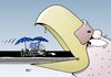 Cartoon: Pleite (small) by Erl tagged griechenland,schulden,krise,eu,rettungsschirm,hilfspaket,sparen,papandreou,demonstration,streik,pleite