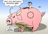 Cartoon: Preisgeld (small) by Erl tagged friedensnobelpreis,eu,europa,frieden,menschenrechte,krieg,euro,krise,schulden,währung,eurozone,preisgeld,sparen,sparschwein,sparkurs,palmzweig