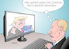 Cartoon: Putin bereut (small) by Erl tagged usa,präsident,donald,trump,wahlkampf,kritik,nato,überflüssig,obsolet,freundschaft,russland,realität,gegenteil,wladimir,putin,enttäuschung,verdacht,hacker,einfluss,us,wahl,gegen,hillary,clinton,karikatur,erl