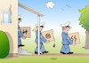 Cartoon: Razzia (small) by Erl tagged politik,internet,netz,hass,hetze,taten,mord,walter,lübcke,rechtsextremismus,razzia,karikatur,erl