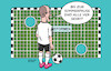 Cartoon: Schau mer mal (small) by Erl tagged politik,bundeskanzler,merz,reformen,umsetzung,sommerpause,fußball,torwand,karikatur,erl