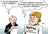 Cartoon: Soffin (small) by Erl tagged soffin,bankenrettungsfonds,bank,banken,rettung,fonds,geld,hilfe,kinderarmut,rückgang