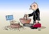 Cartoon: Sparkurs Griechenland (small) by Erl tagged griechenland,schulden,krise,euro,eu,sparkurs,kaputtsparen,wirtschaft,wachstum,rezession,früchte,rückzahlung,gläubiger