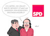 Cartoon: SPD (small) by Erl tagged politik,spd,grundrente,arbeitsminister,hubertus,heil,vorsitzende,andrea,nahles,verbesserung,image,erscheinungsbild,umfragewerte,querschuss,sigmar,gabriel,kritik,twitter,karikatur,erl