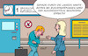 Cartoon: Stationärer Entzug (small) by Erl tagged politik,verkehr,bahn,bahnhof,alkohol,verbot,alkoholverbot,entzug,stationär,bahnchefin,evelyn,palla,karikatur,erl