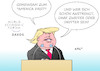 Cartoon: Trump Rede (small) by Erl tagged politik,weltwirtschaftsforum,davos,world,economic,forum,weltwirtschaft,welt,wirtschaft,beratung,gespräche,austausch,reichtum,armut,schere,usa,praesident,donald,trump,rechtspopulismus,nationalismus,abschottung,rede,america,first,freihandel,karikatur,erl