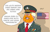 Cartoon: Trumpsche Logik (small) by Erl tagged politik,usa,präsident,trump,umbau,demokratie,autokratie,militär,städte,demos,diktator,karikatur,erl