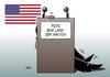 Cartoon: USA (small) by Erl tagged usa,rede,lage,nation,barack,obama,präsident,supermacht,macht,weltmacht,schulden,wirtschaft,krise,china,teaparty