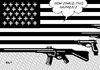 Cartoon: USA III (small) by Erl tagged usa,amoklauf,grundschule,waffen,waffengesetz,waffenlobby
