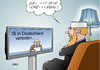 Cartoon: Verbot IS (small) by Erl tagged is,isis,staat,kalifat,terror,islamismus,krieg,deutschland,verbot,idee,nachrichten,fernsehen