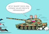 Cartoon: Verhandlungen (small) by Erl tagged politik,altkanzler,gerhard,schröder,freund,wladimir,putin,bereitschaft,verhandlungen,krieg,angriff,überfall,russland,ukraine,panzer,karikatur,erl