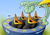 Cartoon: Verteilungsproblem (small) by Erl tagged eu,haushalt,geberländer,nehmerländer,parlament,kommission,geld,budget,etat,verteilung,problem,streit,europa