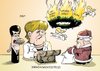 Cartoon: Vorweihnachtsstress (small) by Erl tagged merkel,kanzlerin,guttenberg,carstensen,probleme,kundus,afghanistan,steuerstreit,klima,vorweihnachtsstress