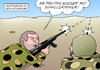 Cartoon: Waffenruhe (small) by Erl tagged ukraine,ostukraine,konflikt,militär,separatisten,russland,vereinbarung,waffenruhe,schalldämpfer,waffe,karikatur,erl