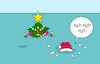 Cartoon: Weihnachten 2023 (small) by Erl tagged politik,weihnachten,2023,wetter,sturm,regen,stürmisch,nass,hochwasser,weinachtsbaum,christbaum,weihnachtsmann,wasser,h2o,karikatur,erl