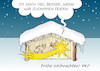 Cartoon: Weihnachtsgruß (small) by Erl tagged weihnachten,weihnachtsgruß,bethlehem,stall,krippe,stern,karikatur,erl