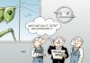 Cartoon: Wie gehts weiter? (small) by Erl tagged opel,gm,rhj,heuschrecke,zukunft,verkauf
