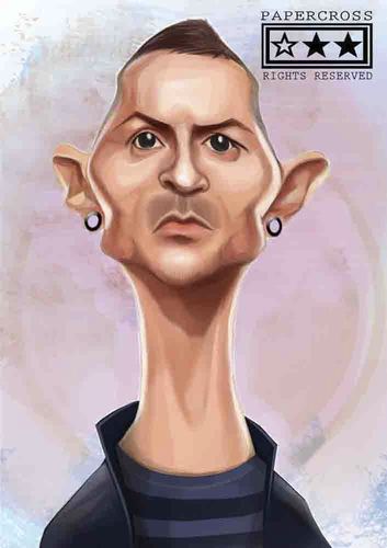 Cartoon: chester (medium) by billfy tagged music